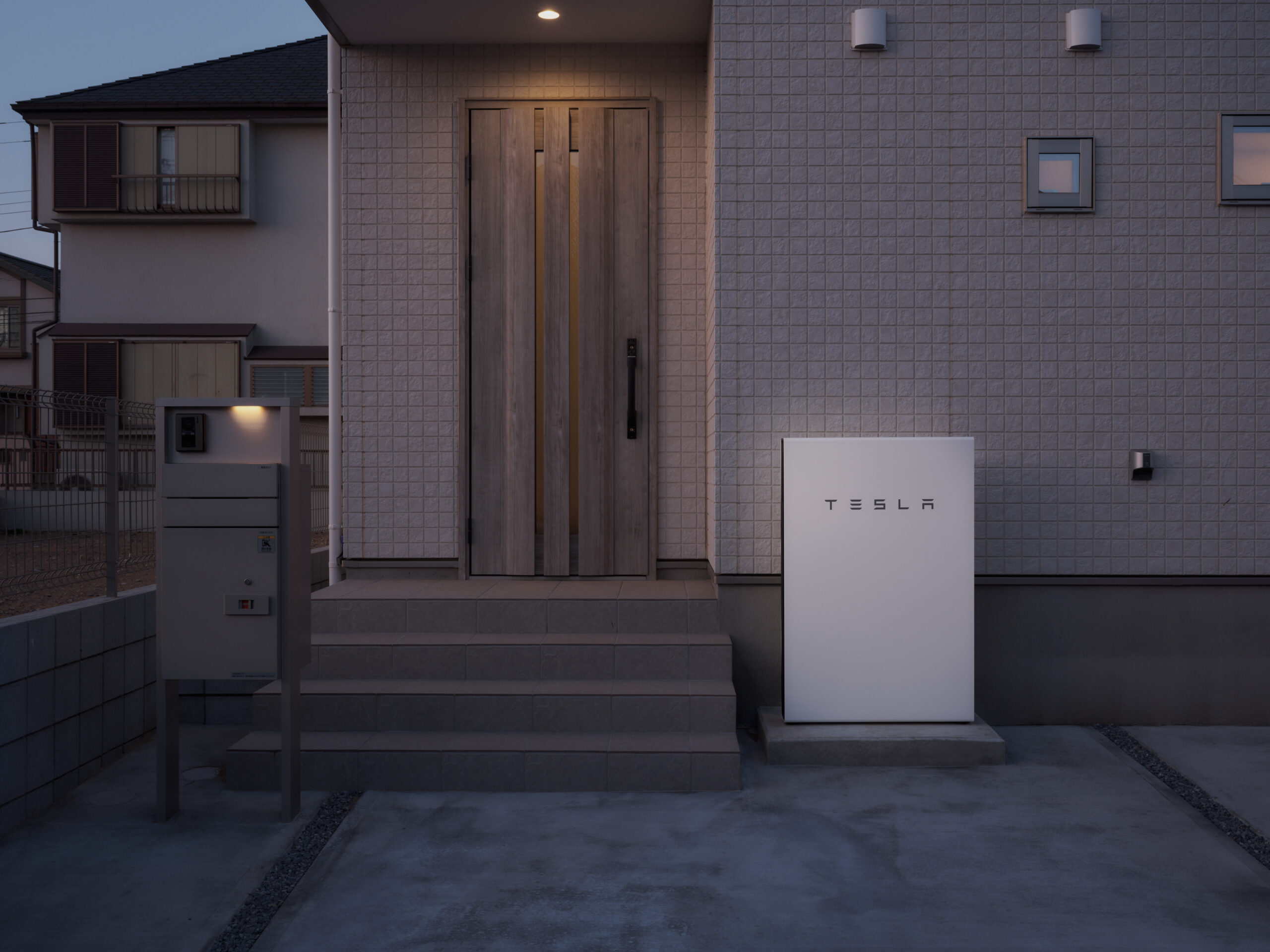 テスラ　Powerwall 施工事例