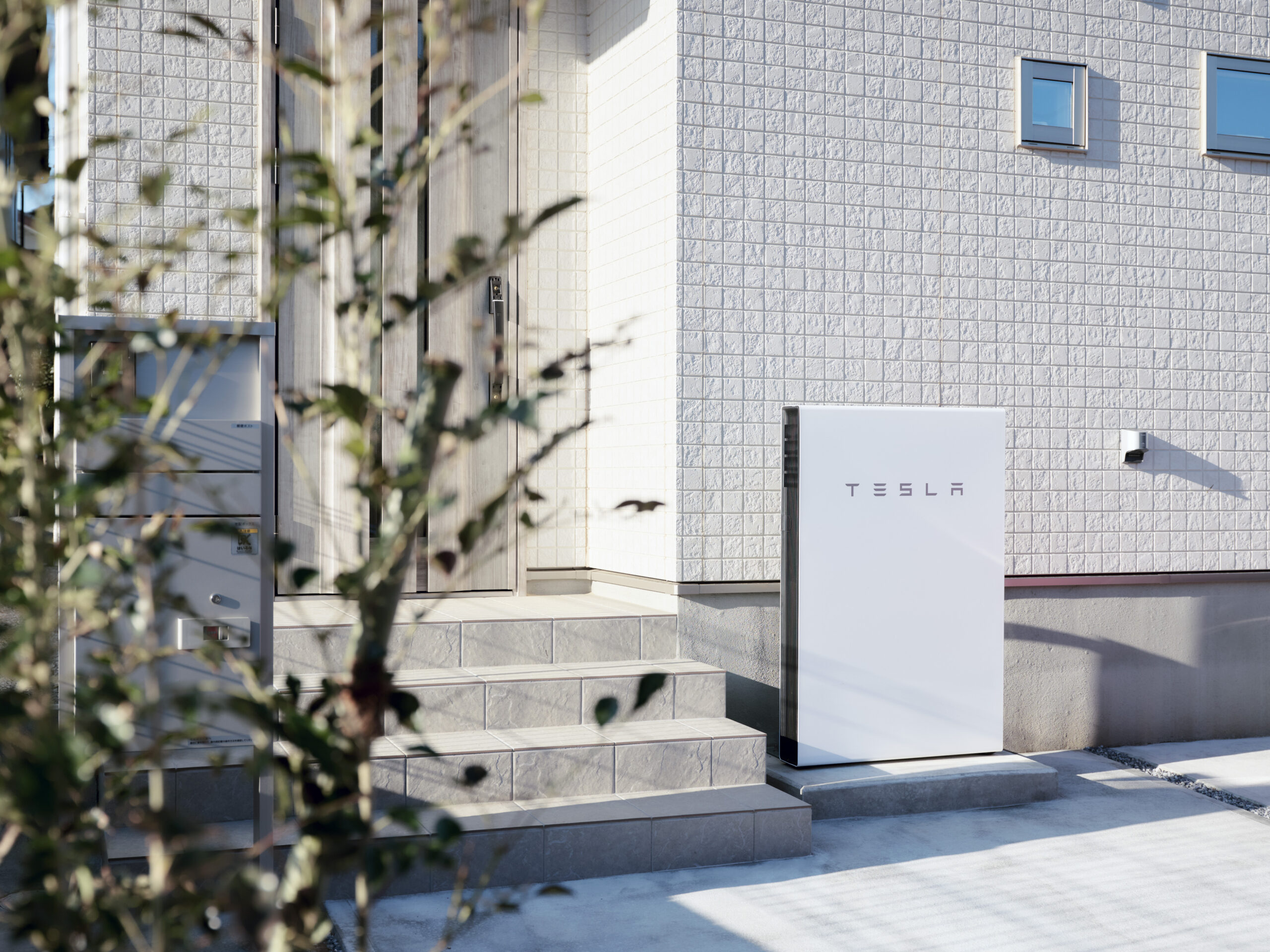 テスラ　Powerwall 施工事例