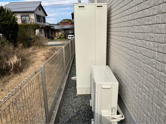エコキュート　施工事例