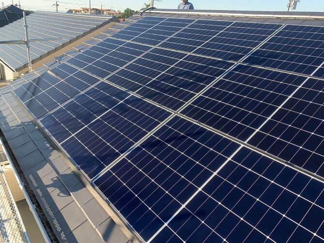 太陽光　施工事例