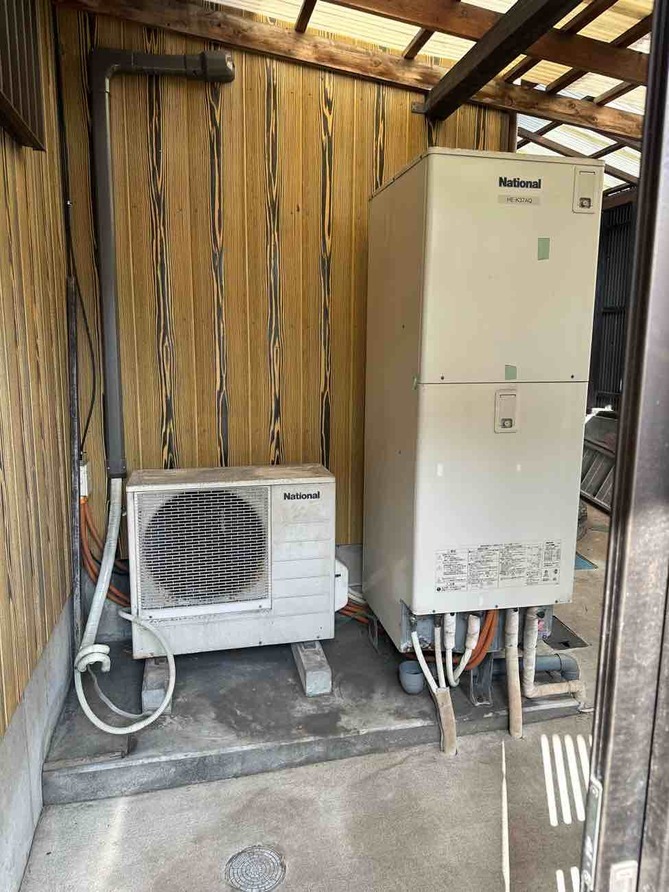 エコキュート　施工事例