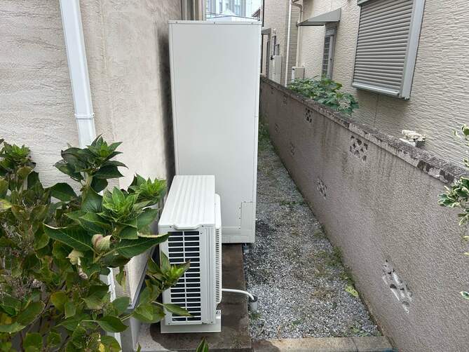 エコキュート　施工事例