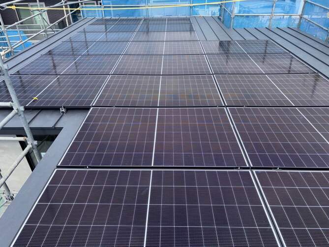 太陽光　施工事例